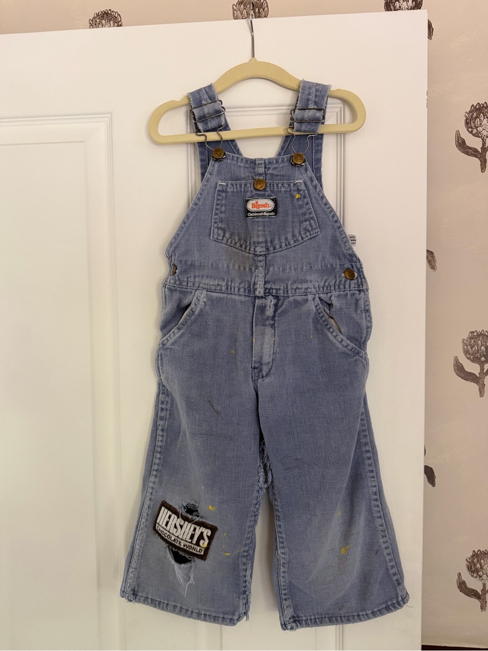 Vintage Oshkosh Toddler Overalls from the 70s